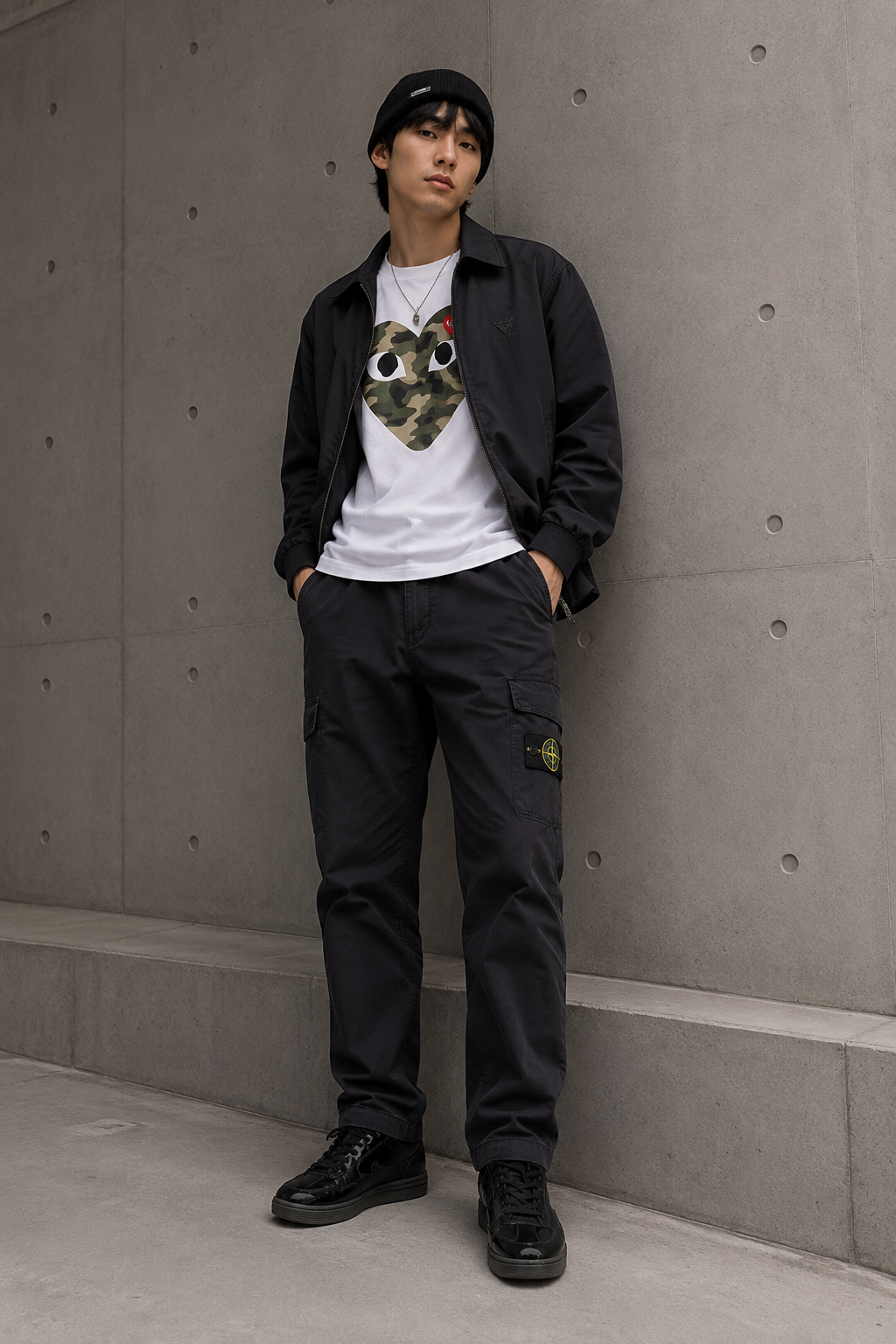 Stone Island Pantalone Skinny Fit Cargo Pants