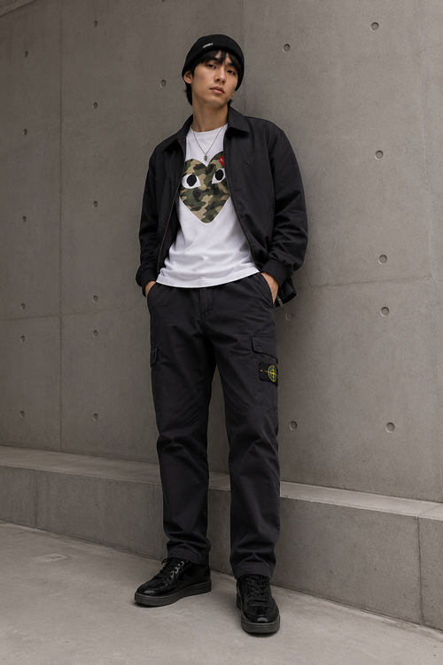 Stone Island Pantalone Skinny Fit Cargo Pants